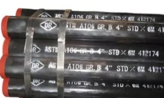 Oil Pipe Line API 5L ASTM A106 A53 Seamless Steel Pipe Round 10mm-0-min