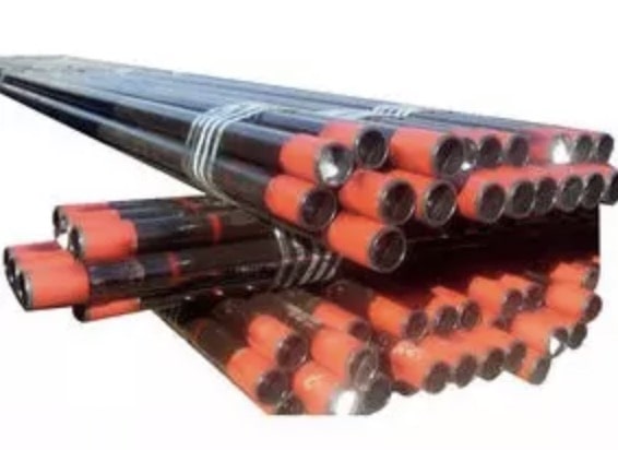 Slightly Oiled API Oil Pipe Line API 5L ASTM A106 A53 Seamless Steel Pipe Round 10 - 80 Mm-1-min