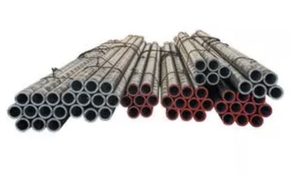 Slightly Oiled API Oil Pipe Line API 5L ASTM A106 A53 Seamless Steel Pipe Round 10 - 80 Mm-3-min